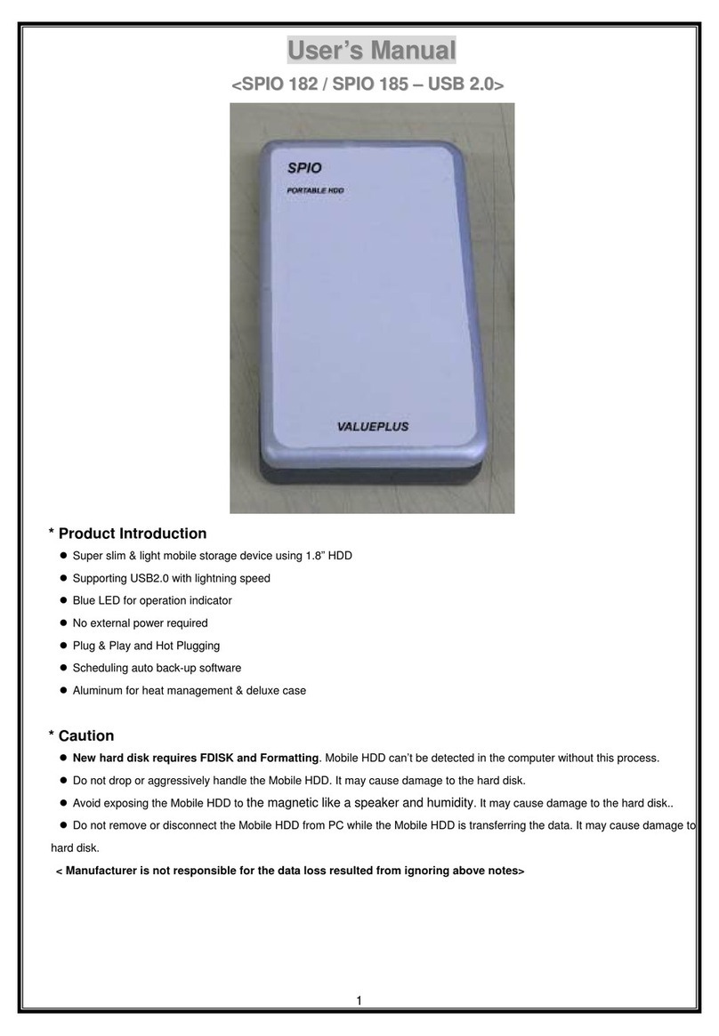 Value Plus SPIO 182 user manual Value Plus SPIO 182 user manual