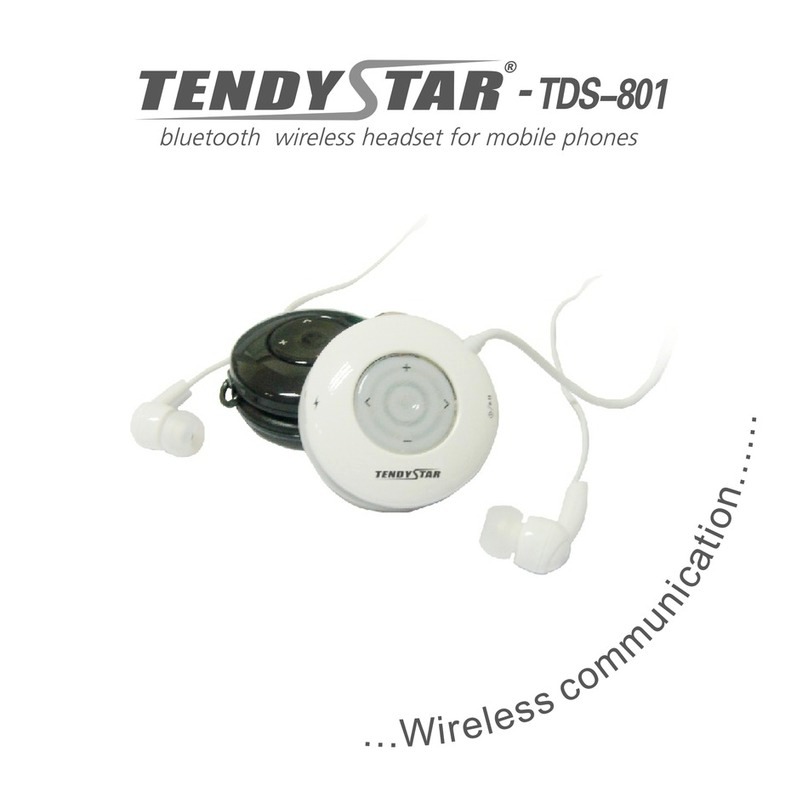 TendyStar TDS-801 User manual