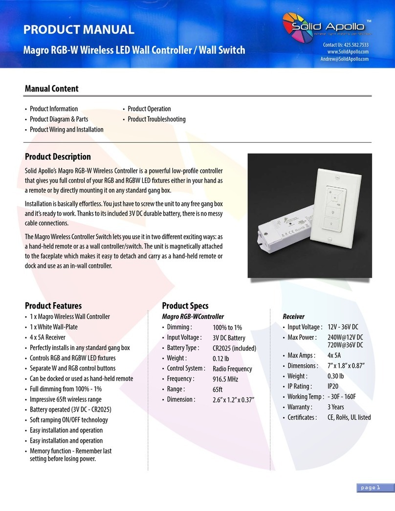 Solid Apollo Magro product manual