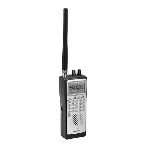 Radio Shack PRO-162 User manual