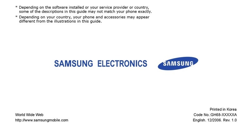 Samsung SPH-A900G user guide