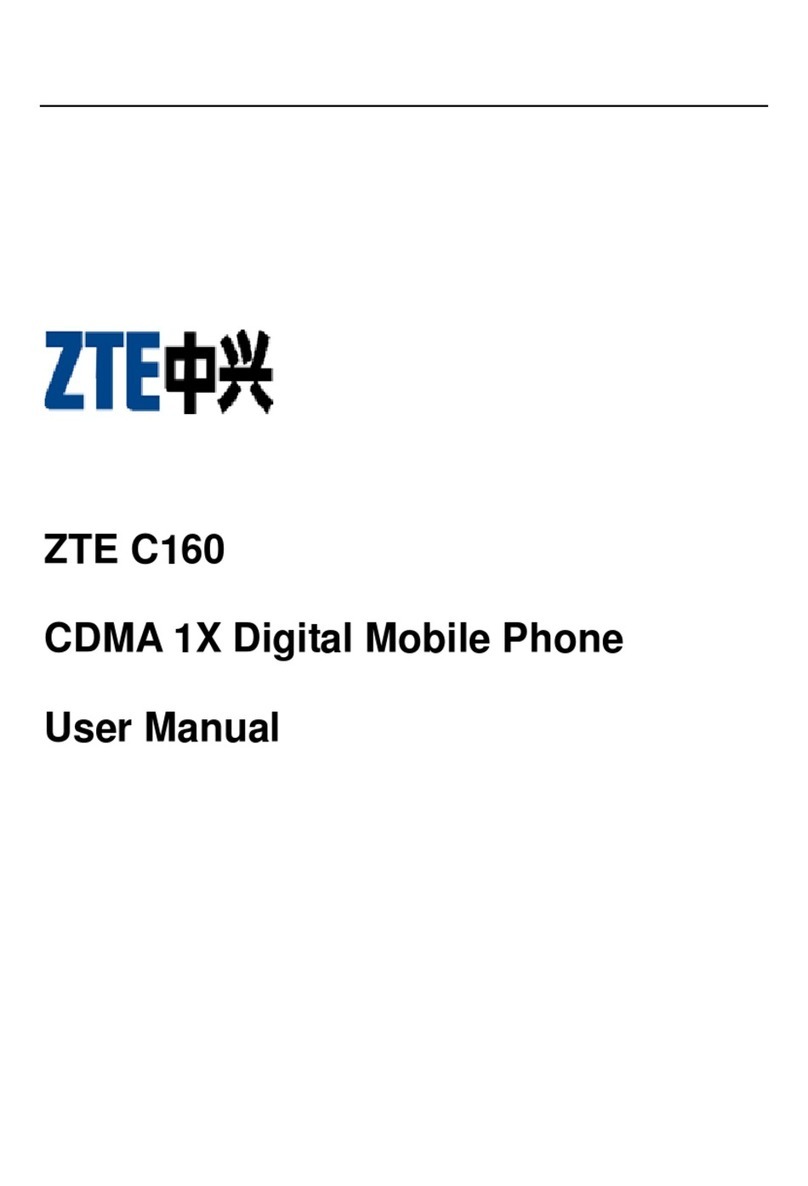Zte C160 User manual