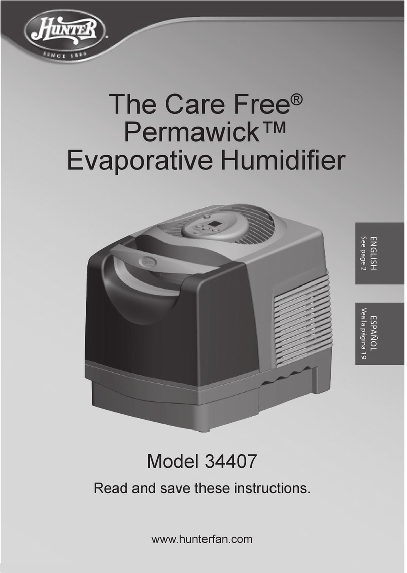 Hunter Care Free Permawick 34407 instructions