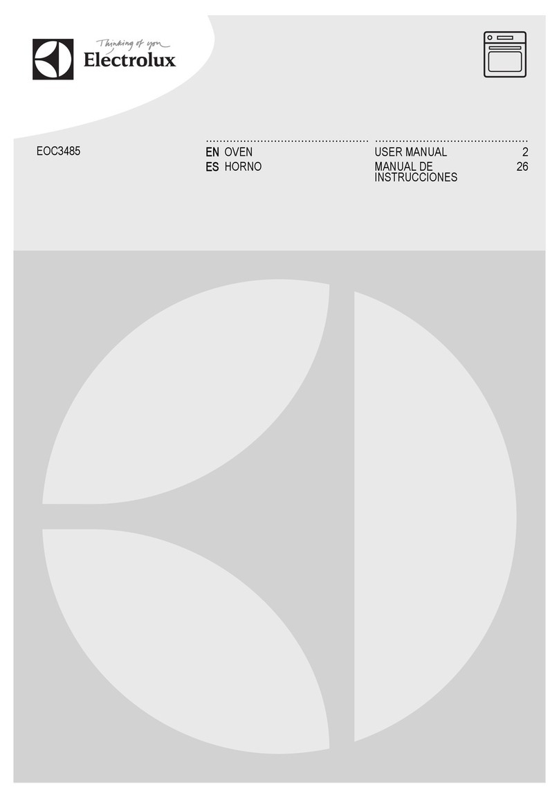 Electrolux EOC3485 User manual