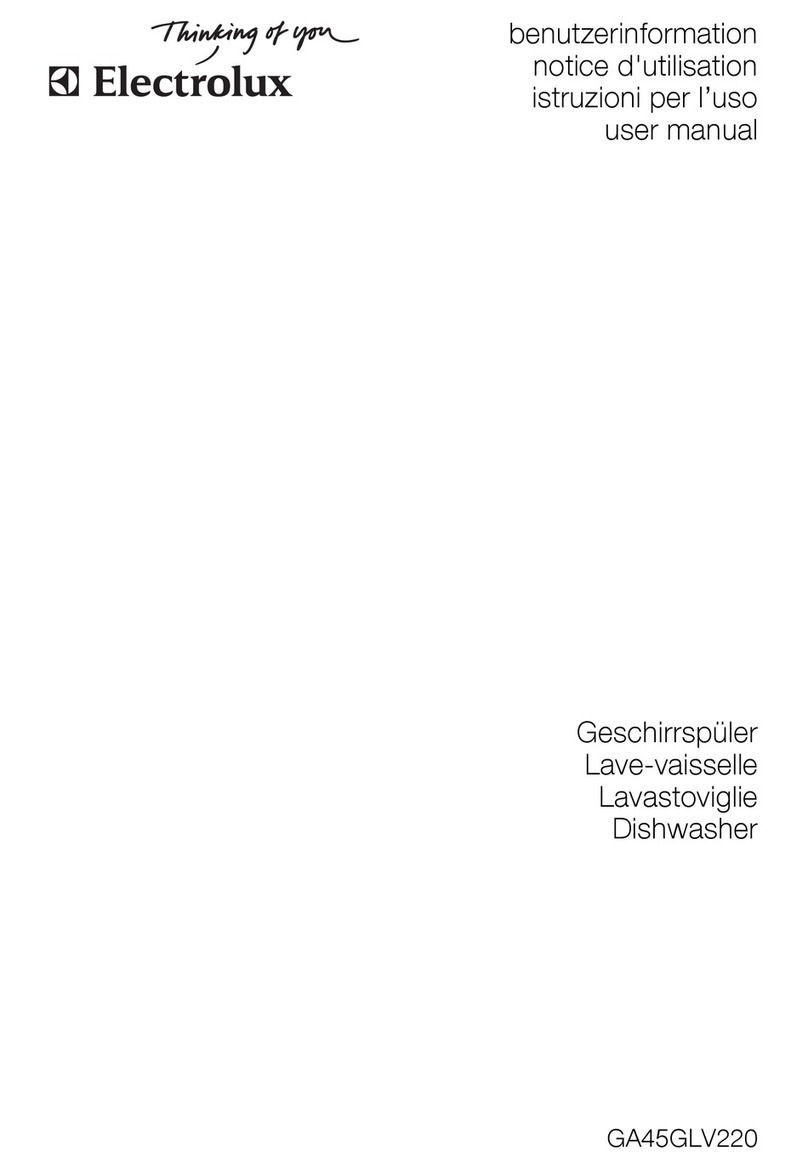 Electrolux GA45GLV220 user manual
