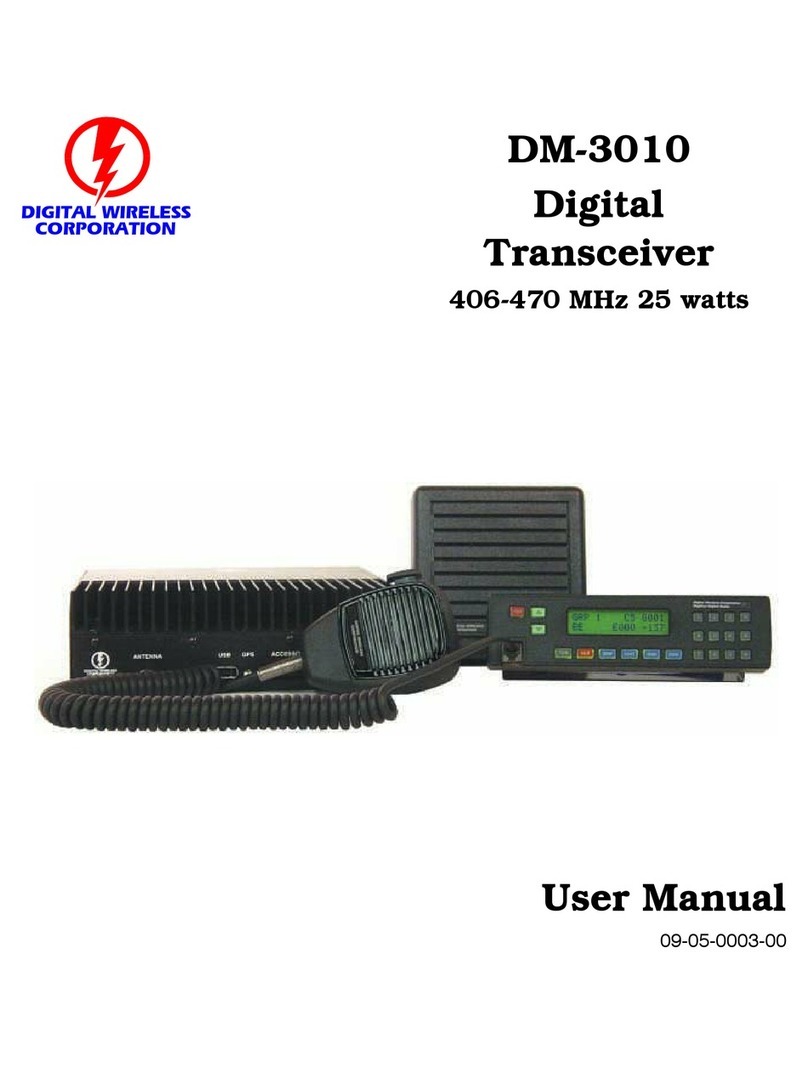 Digital Wireless Corporation DM-3010 user manual