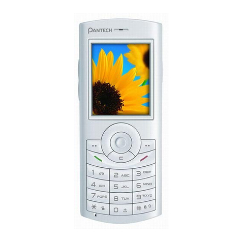 Pantech S100 User manual