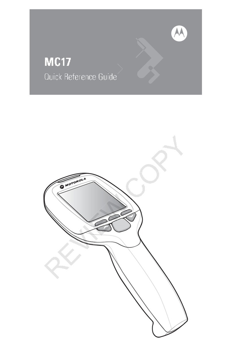 Motorola MC17 User manual