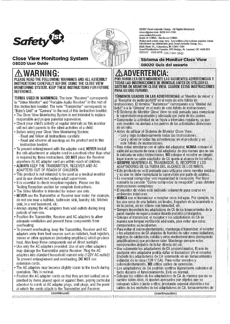 Safety 1st 08020 User manual