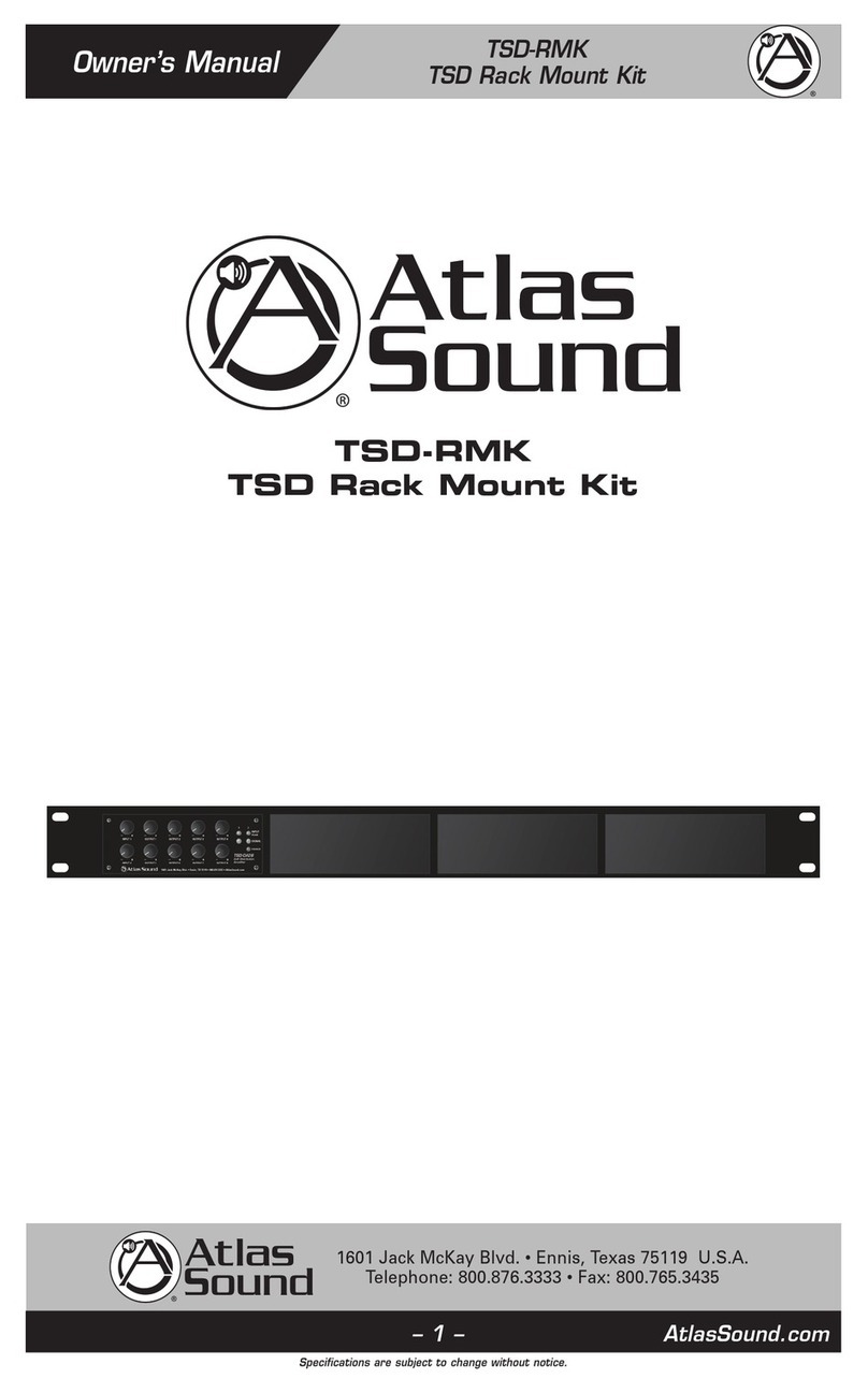 Atlas TSD-RMK User manual