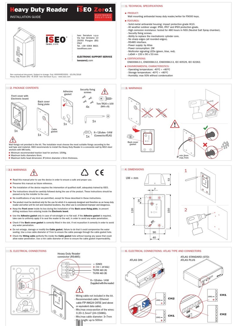 Iseo Zero1 installation guide