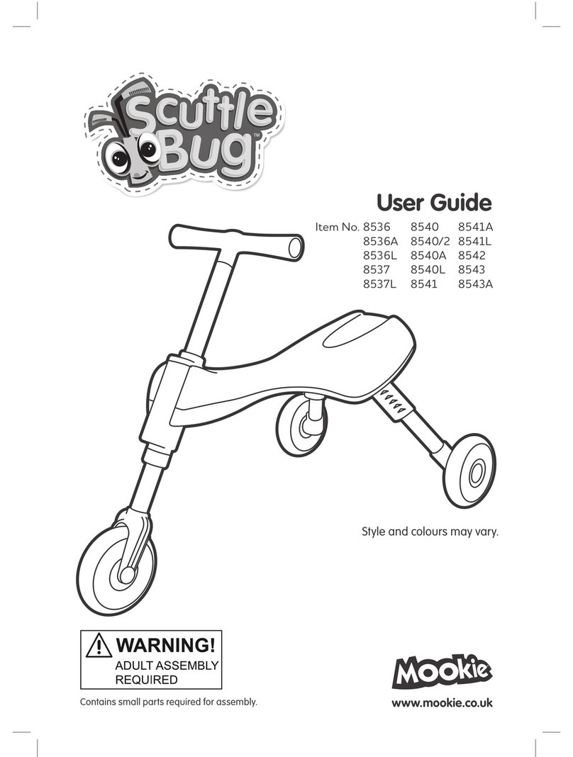 Mookie ScuttleBug 8536 User manual