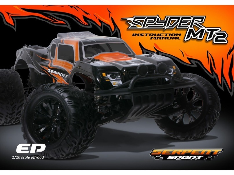 Serpent Spyder MT2 User manual