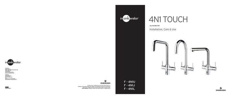 Emerson 4N1 TOUCH Installation manual