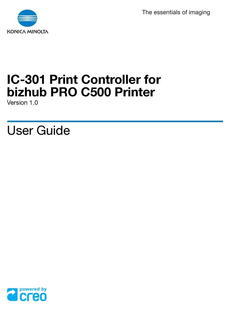 Konica Minolta IC-301 User manual