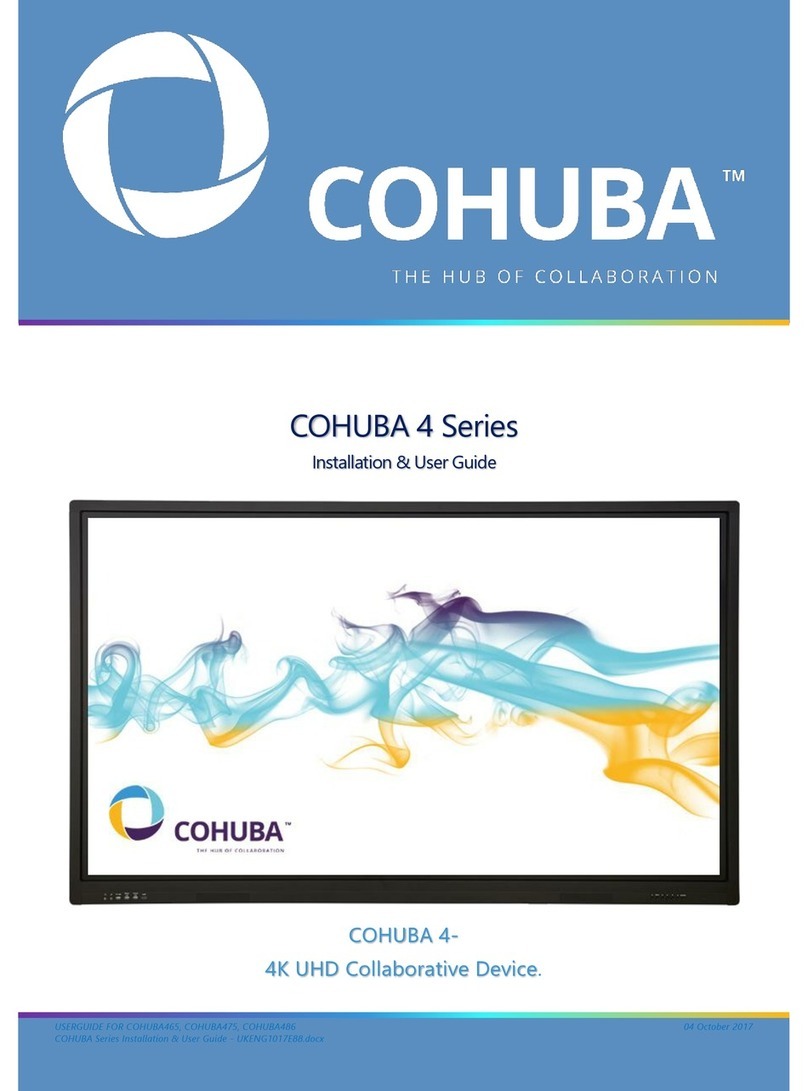 COHUBA 4 Series Installation & user guide