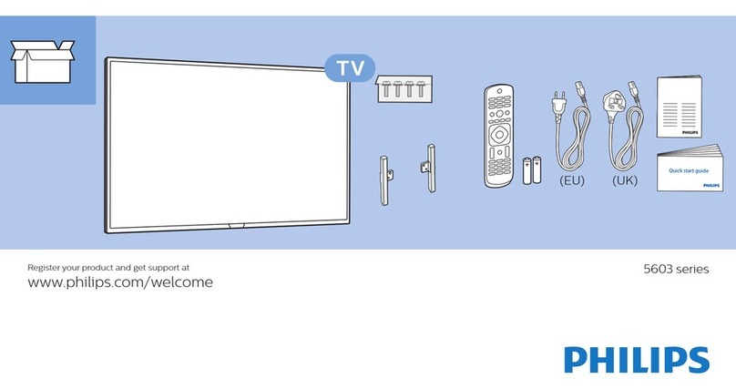 Philips 5603 series User manual