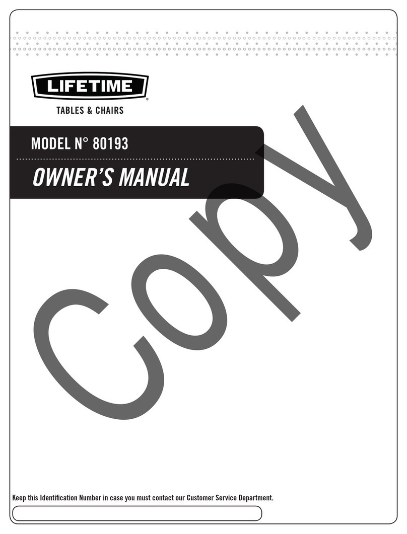 Lifetime 80193 User manual