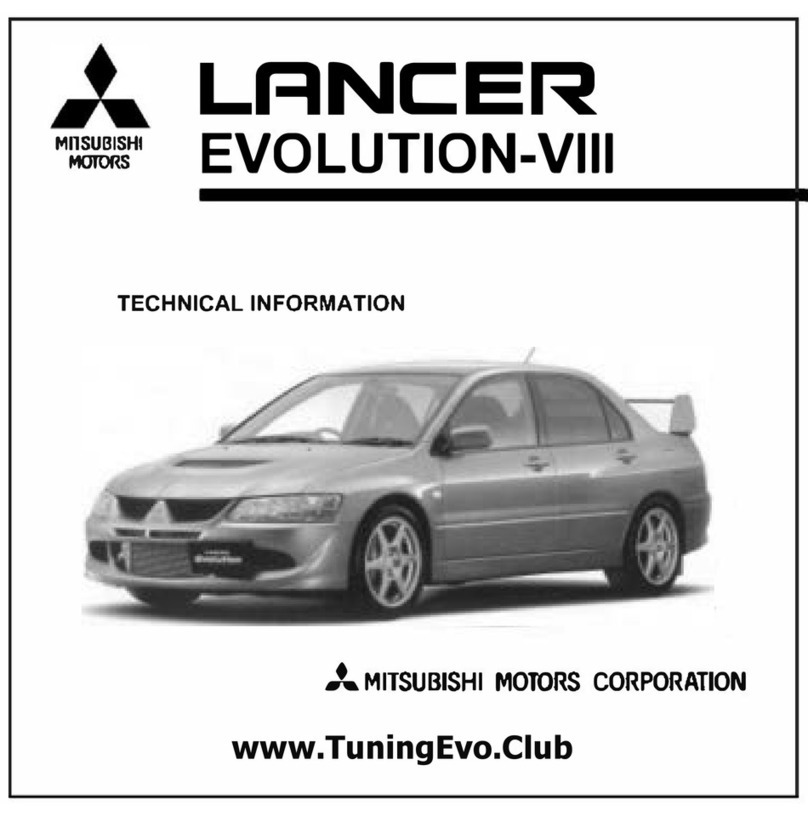Mitsubishi MOTORS Lancer Evolution-VIII technical information