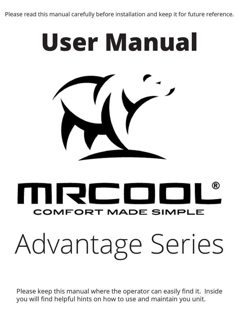 MrCool Advantage Series User manual