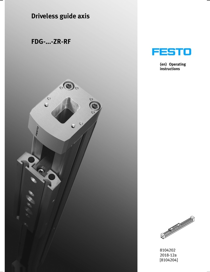 Festo FDG-...-ZR-RF Series operating instructions