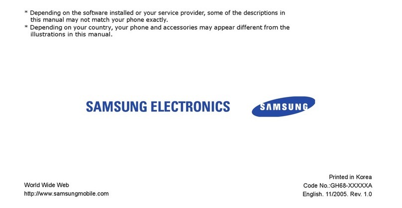 Samsung SCH-W379 User manual