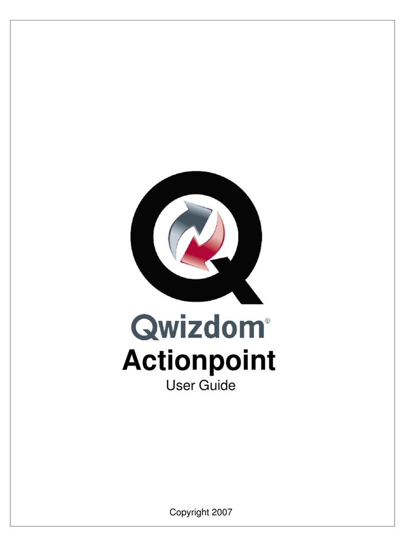 Qwizdom Actionpoint user guide