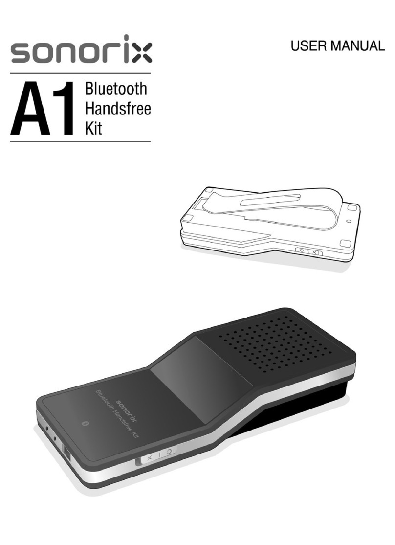 Sonorix A1 user manual