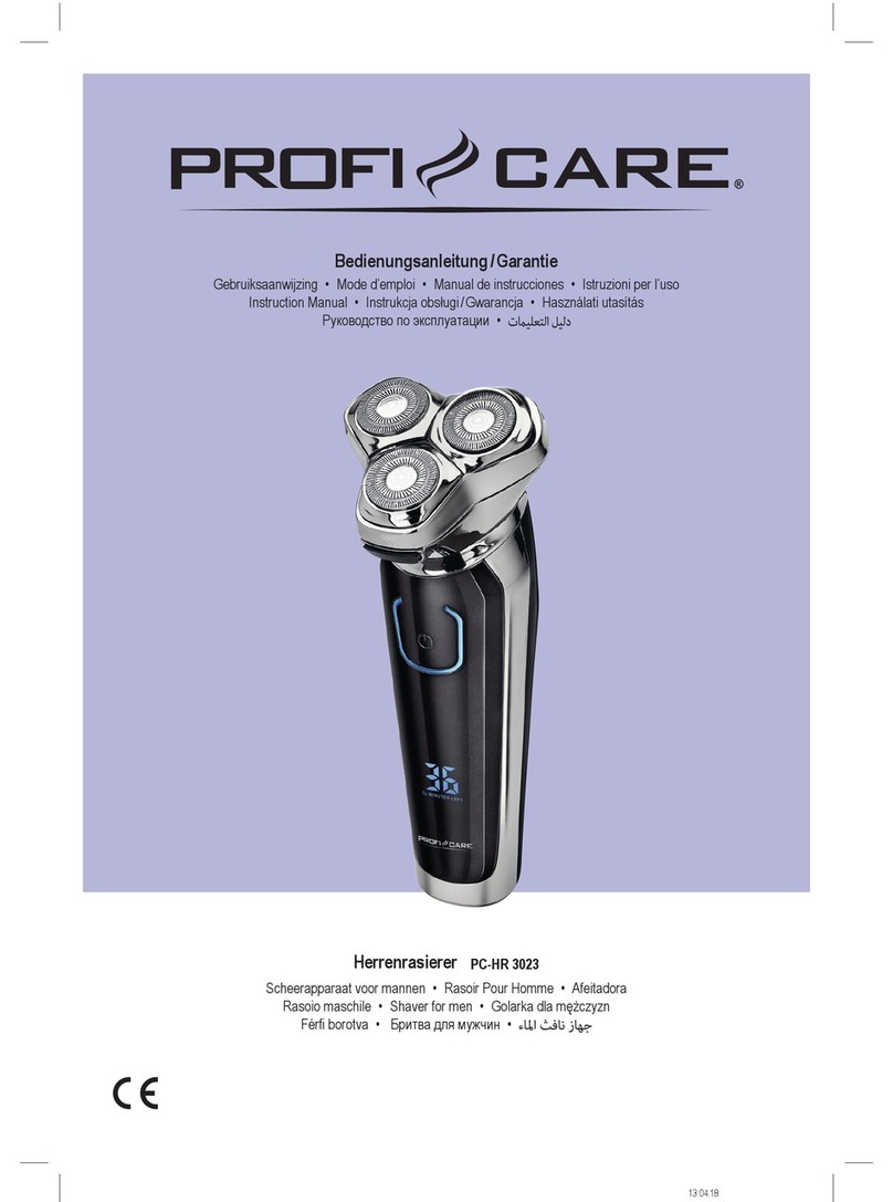 Profi Care PC-HR 3023 instruction manual