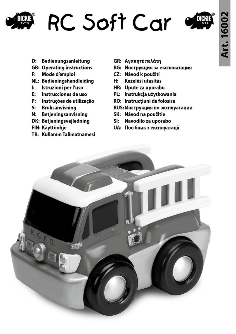 DICKIE SPIELZEUG RC Soft Car operating instructions DICKIE SPIELZEUG RC Soft Car operating instructions