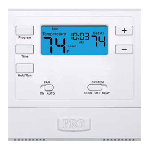 Pro 1 IAQ True Comfort T715 Operation manual