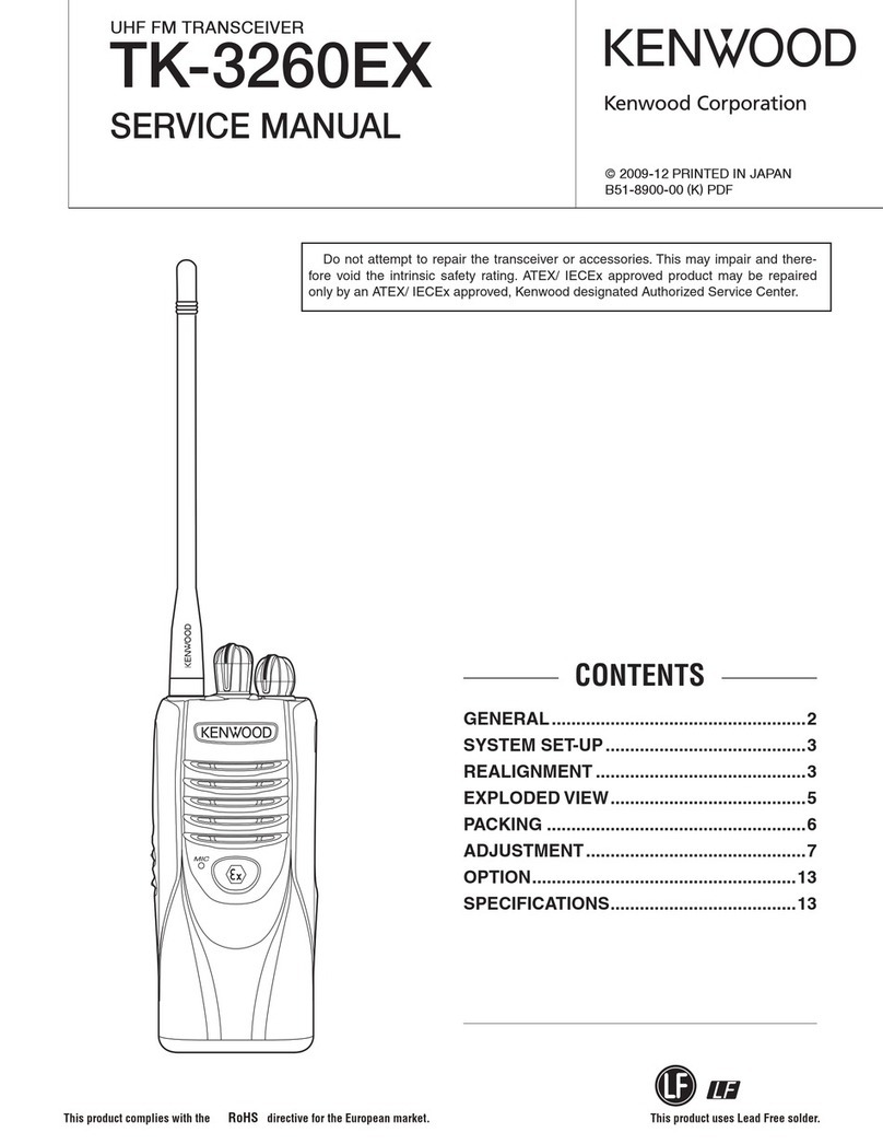 Kenwood TK-3260EX Service manual