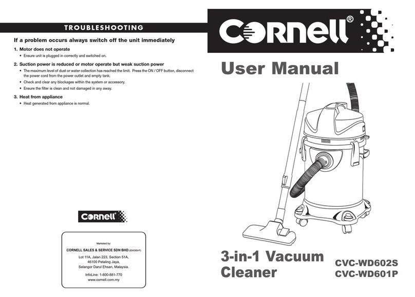 Cornell CVC-WD601P user manual