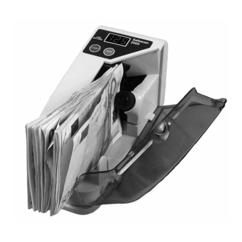 Safescan 2000 series Operation manual