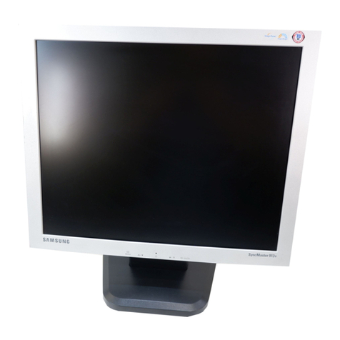 Samsung 913V - SyncMaster - 19" LCD Monitor User manual