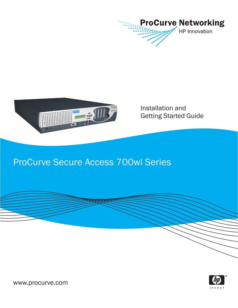 HP ProCurve 745wl User manual