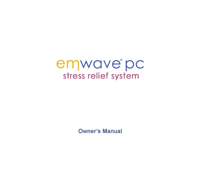 HeartMath Emwave PC owner's manual