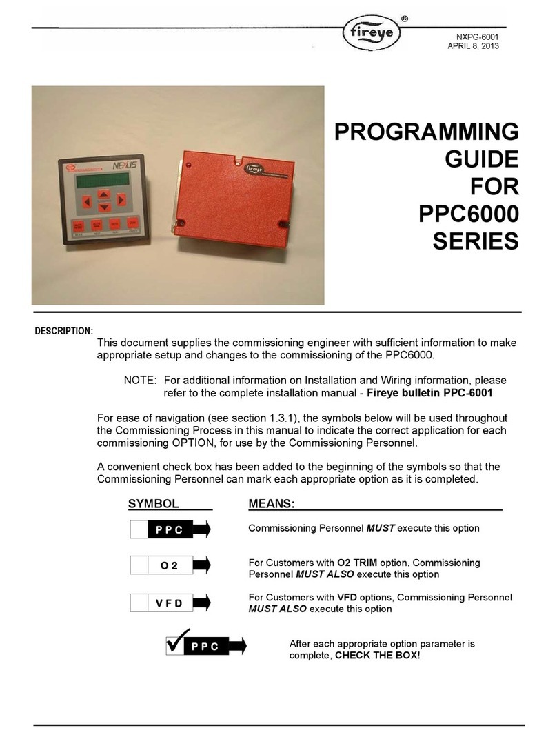 Fireye PPC6000 Series Programming guide Fireye PPC6000 Series Programming guide