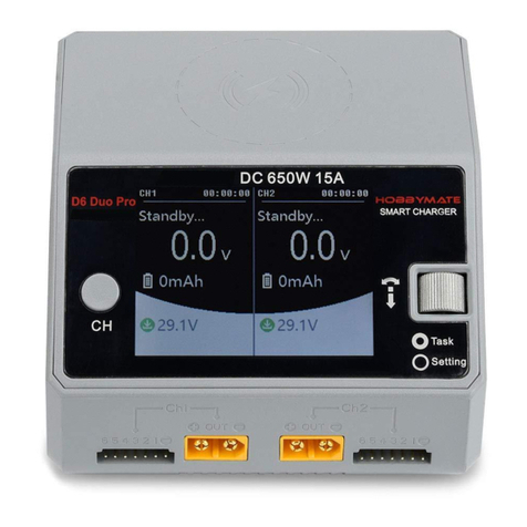 HOBBYMATE D6 Duo Pro operating instructions