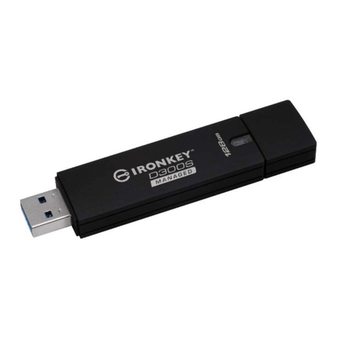 Kingston Technology IRONKEY D300SM User manual