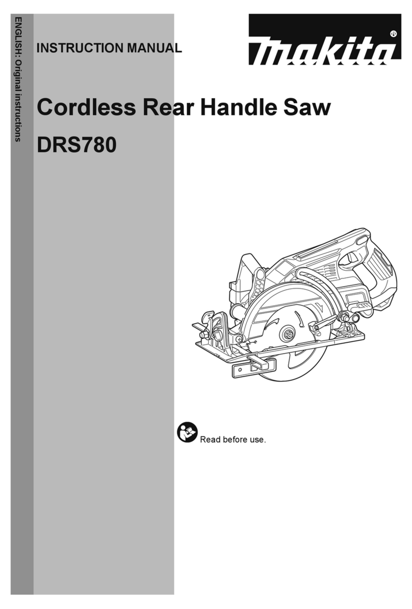 Makita DRS780 instruction manual