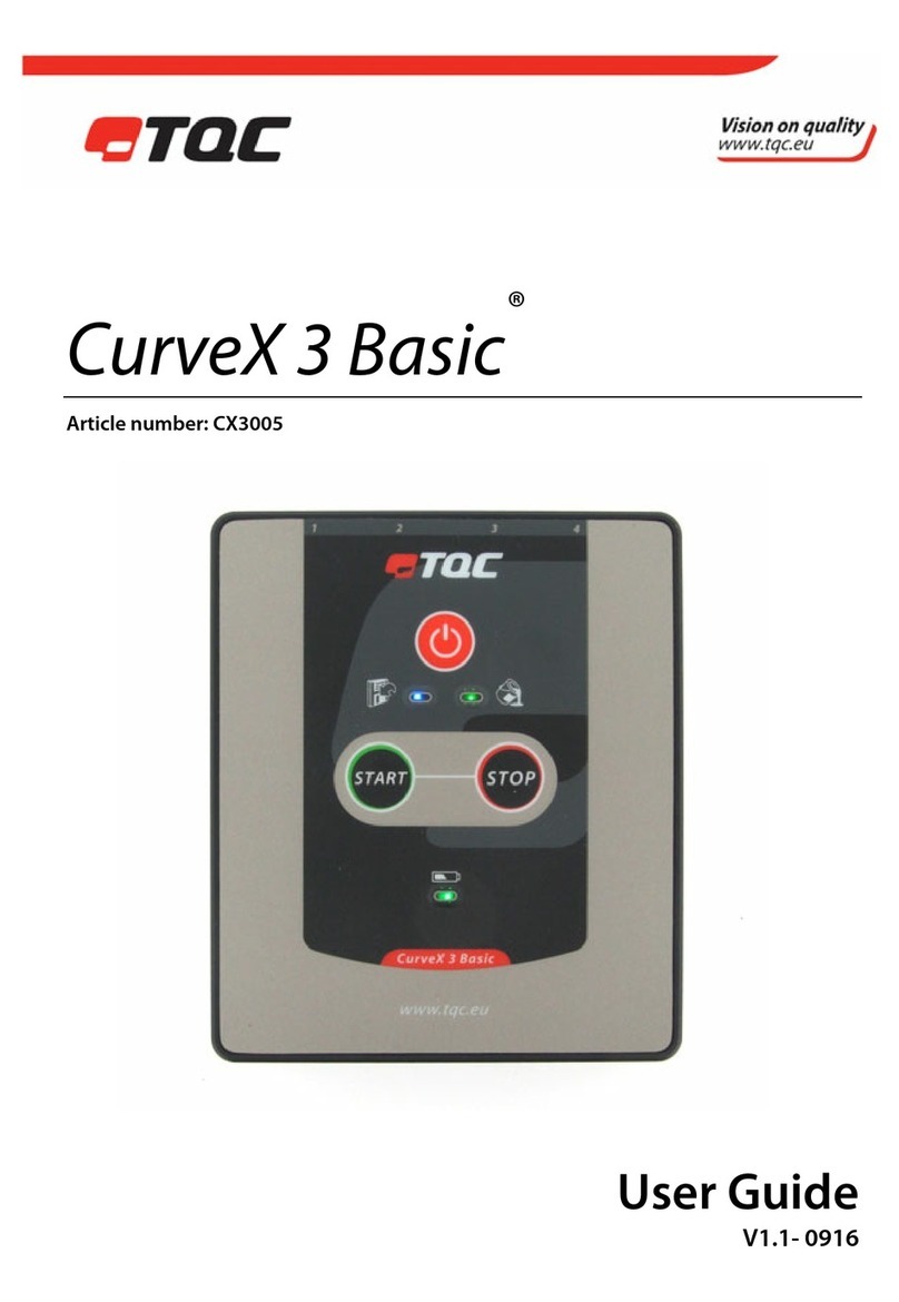 TQC CurveX 3 Basic user guide