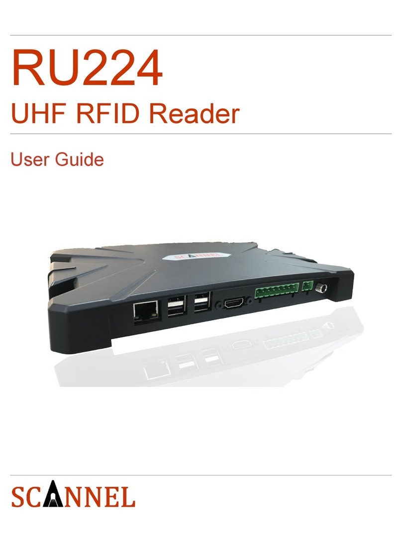 Scannel RU224 user guide