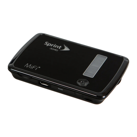 Novatel Sprint mifi 4082 Getting started