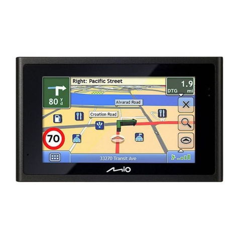 Mio Moov 380 user manual
