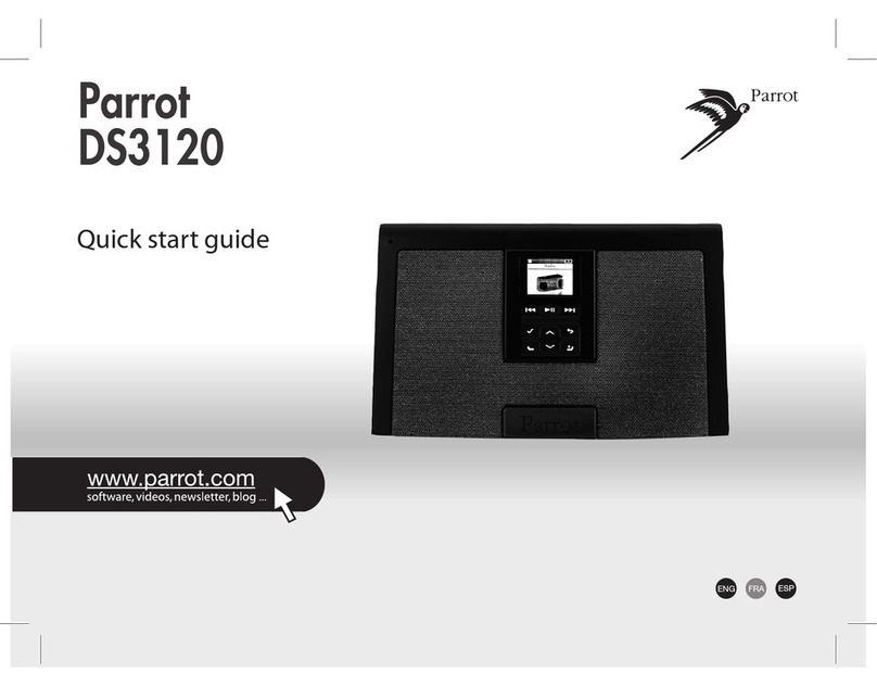Parrot DS3120 quick start guide