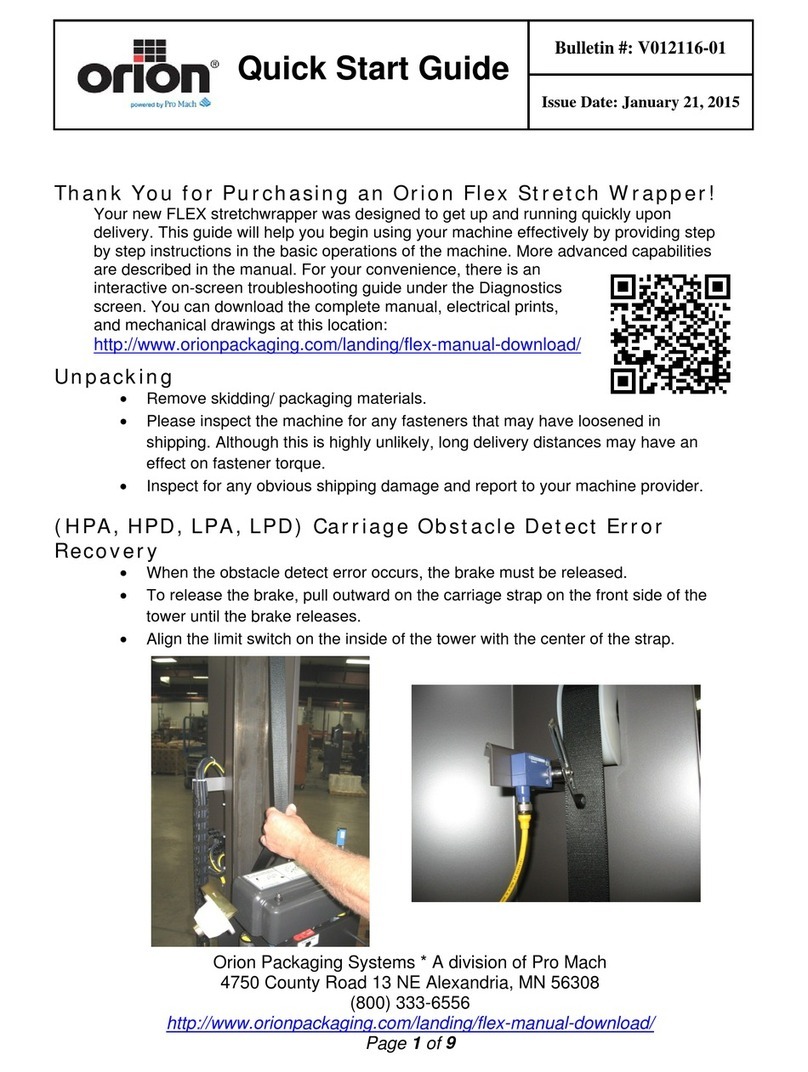 Orion Flex quick start guide