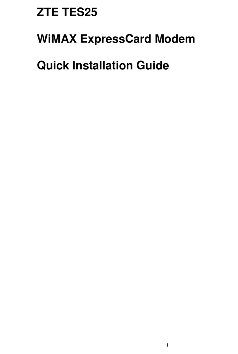 Zte TES25 User manual