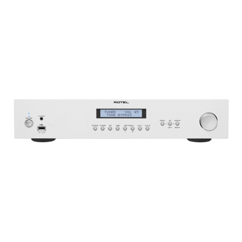 Rotel RA-630 User manual