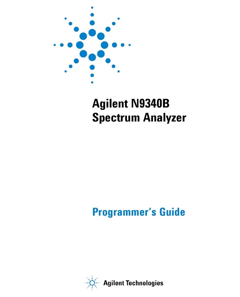 Agilent Technologies N9340B Manual